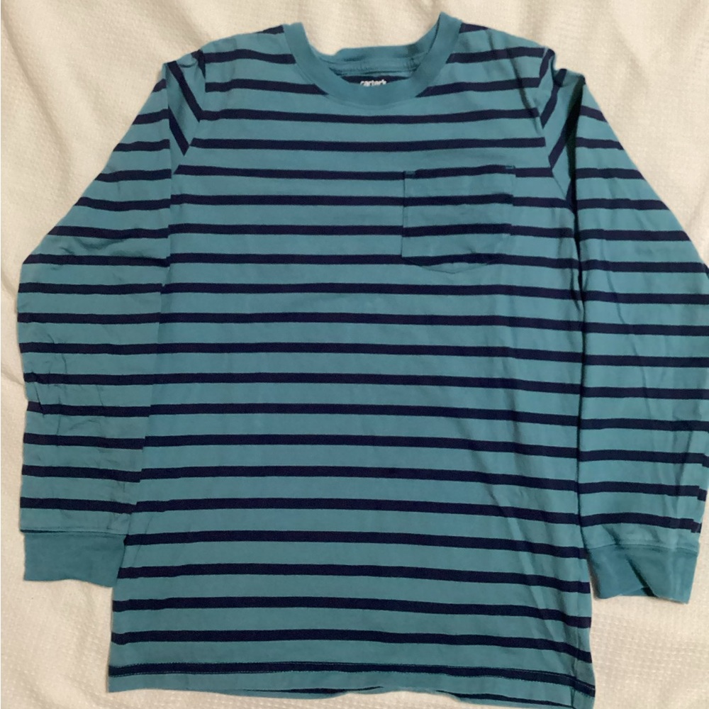 Carter’s Kid Striped Pocket Jersey Tee